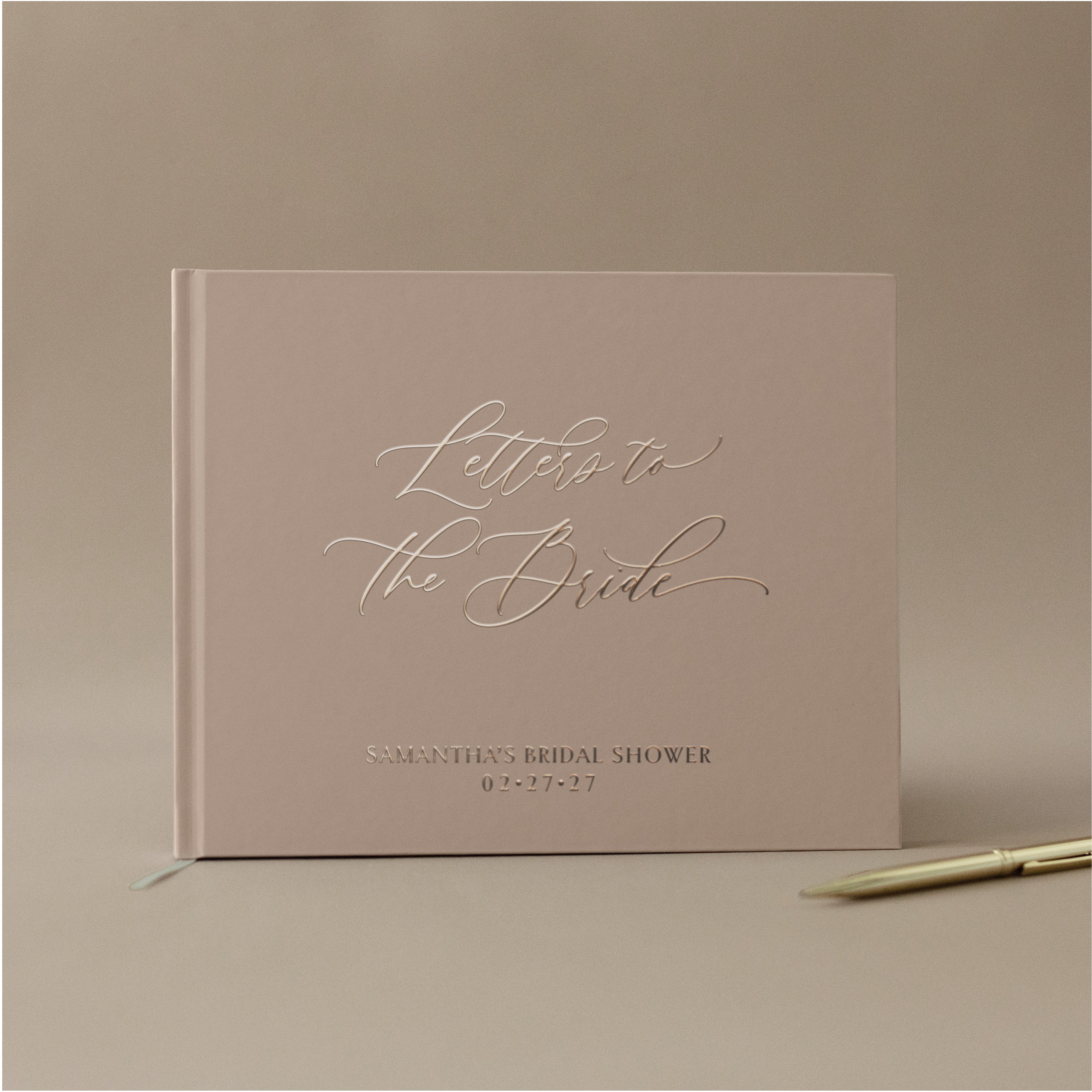 Personalized Letters to the Bride Book