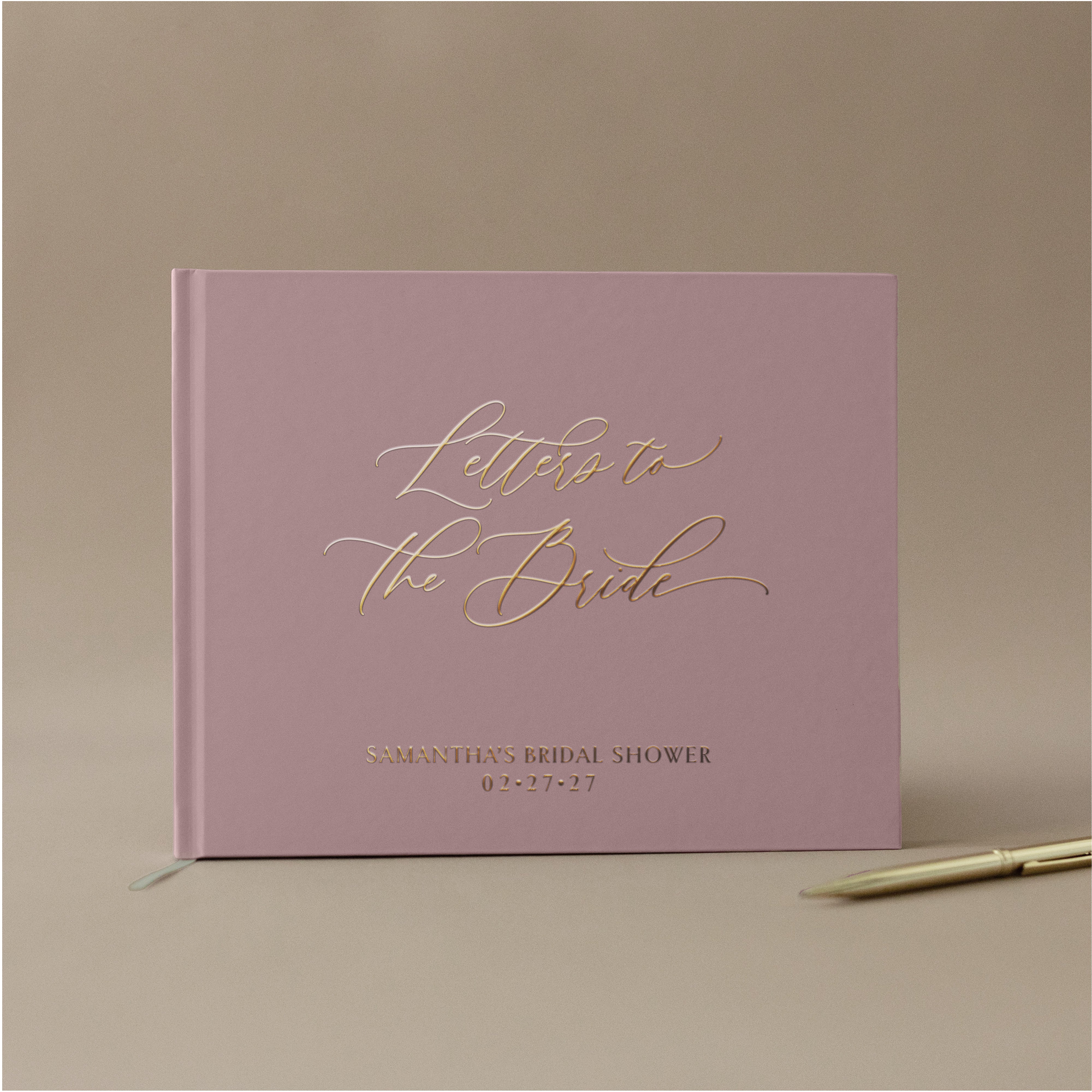 Personalized Letters to the Bride Book