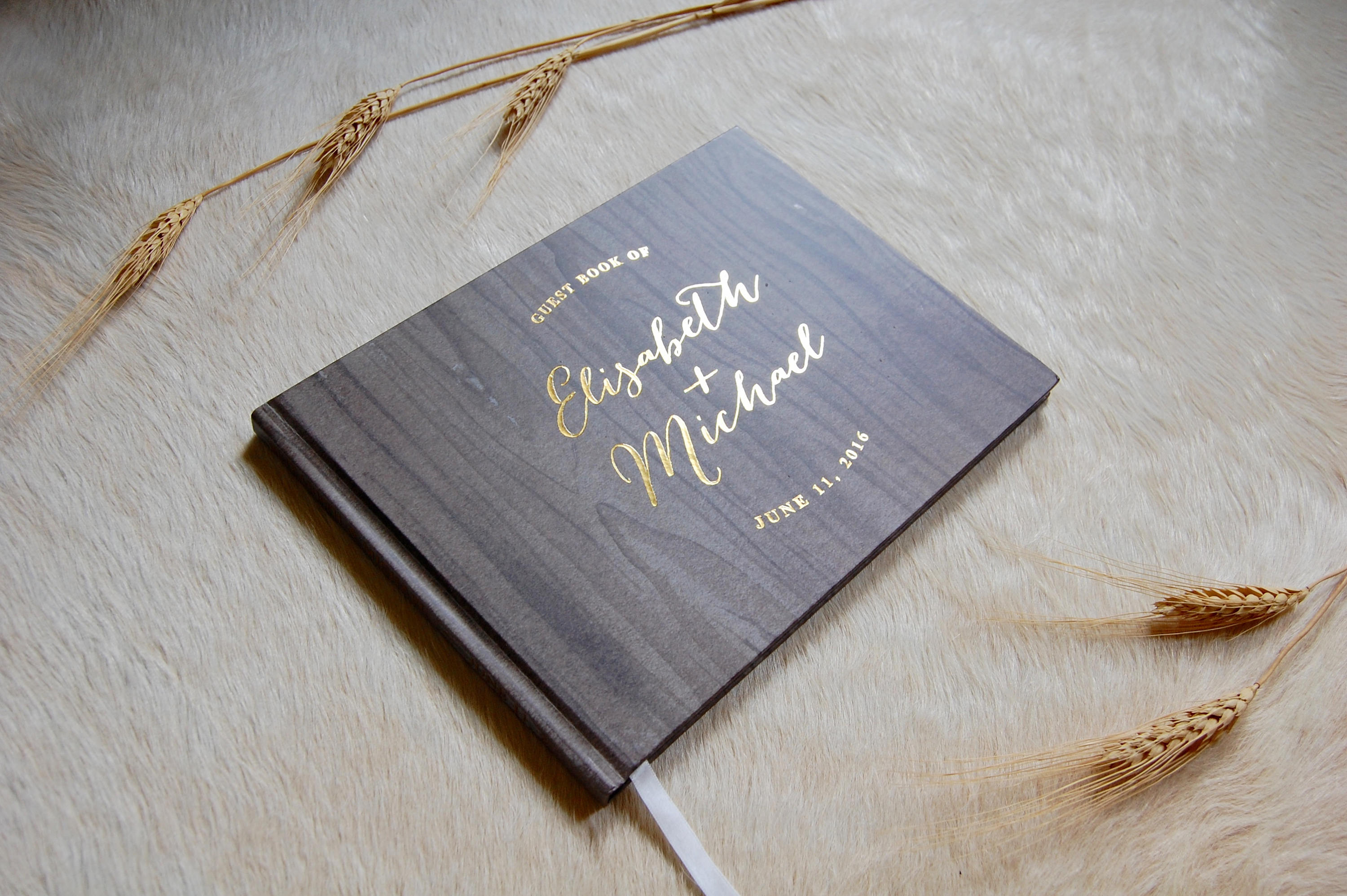 Rustic Wedding Guest Book