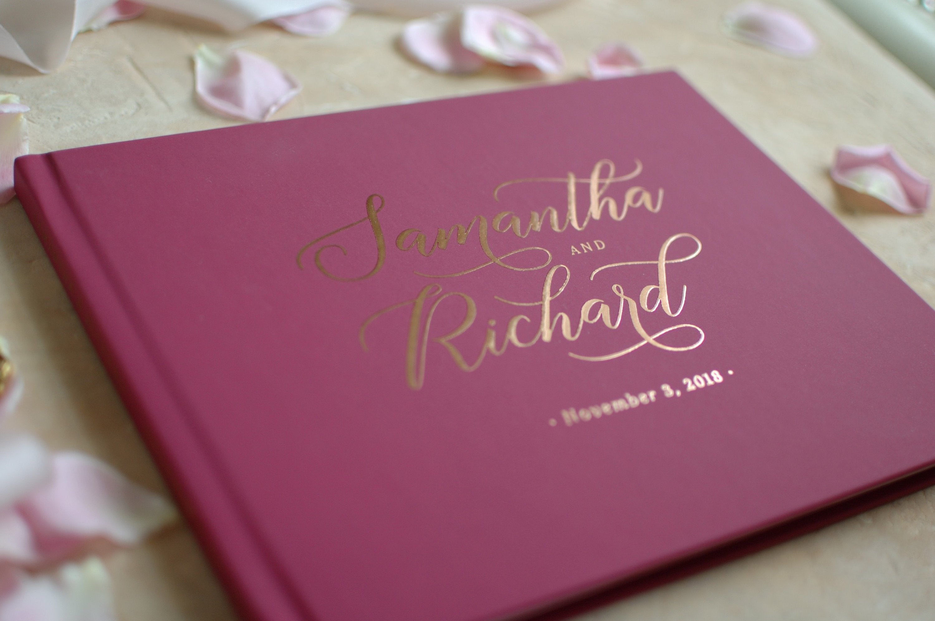 Personalized Guest Book