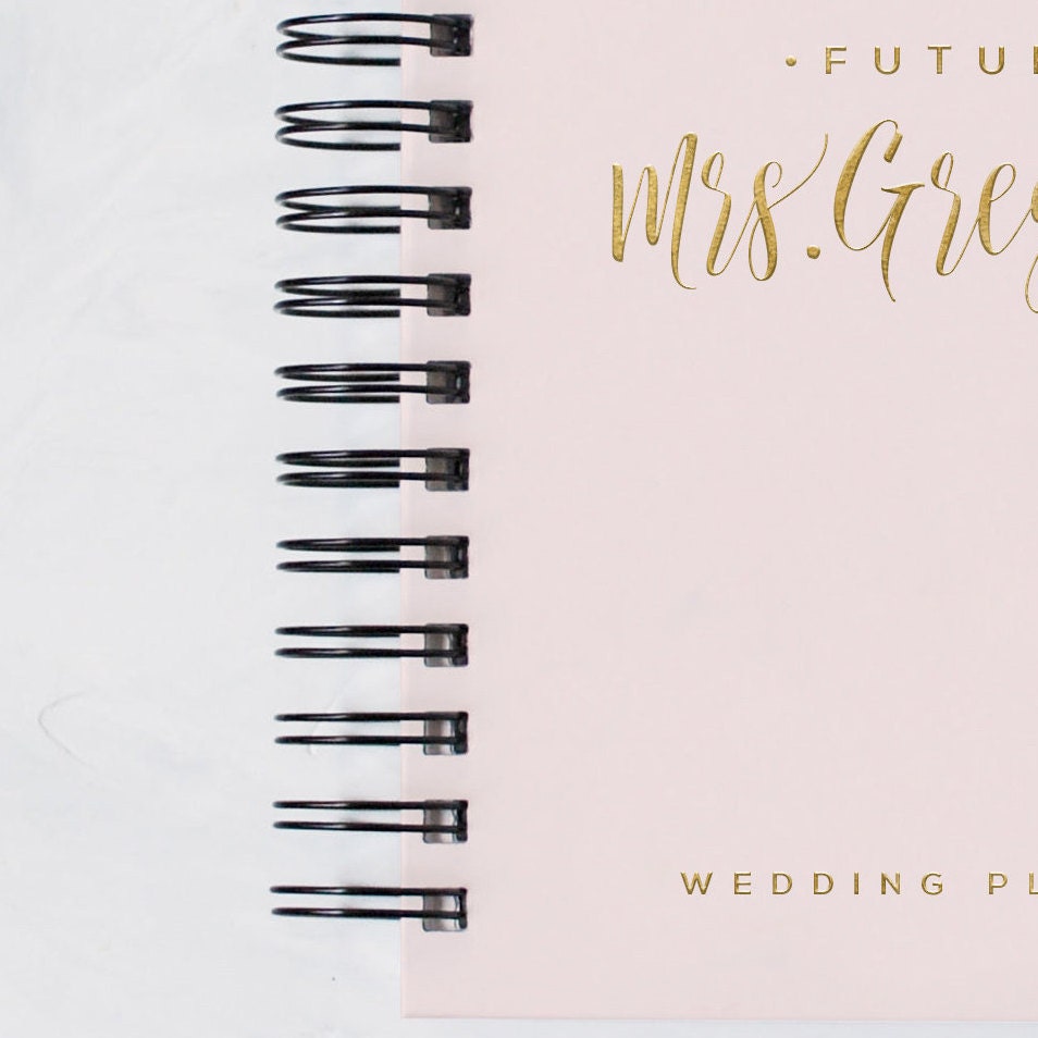 Blush Personalized Wedding Planner