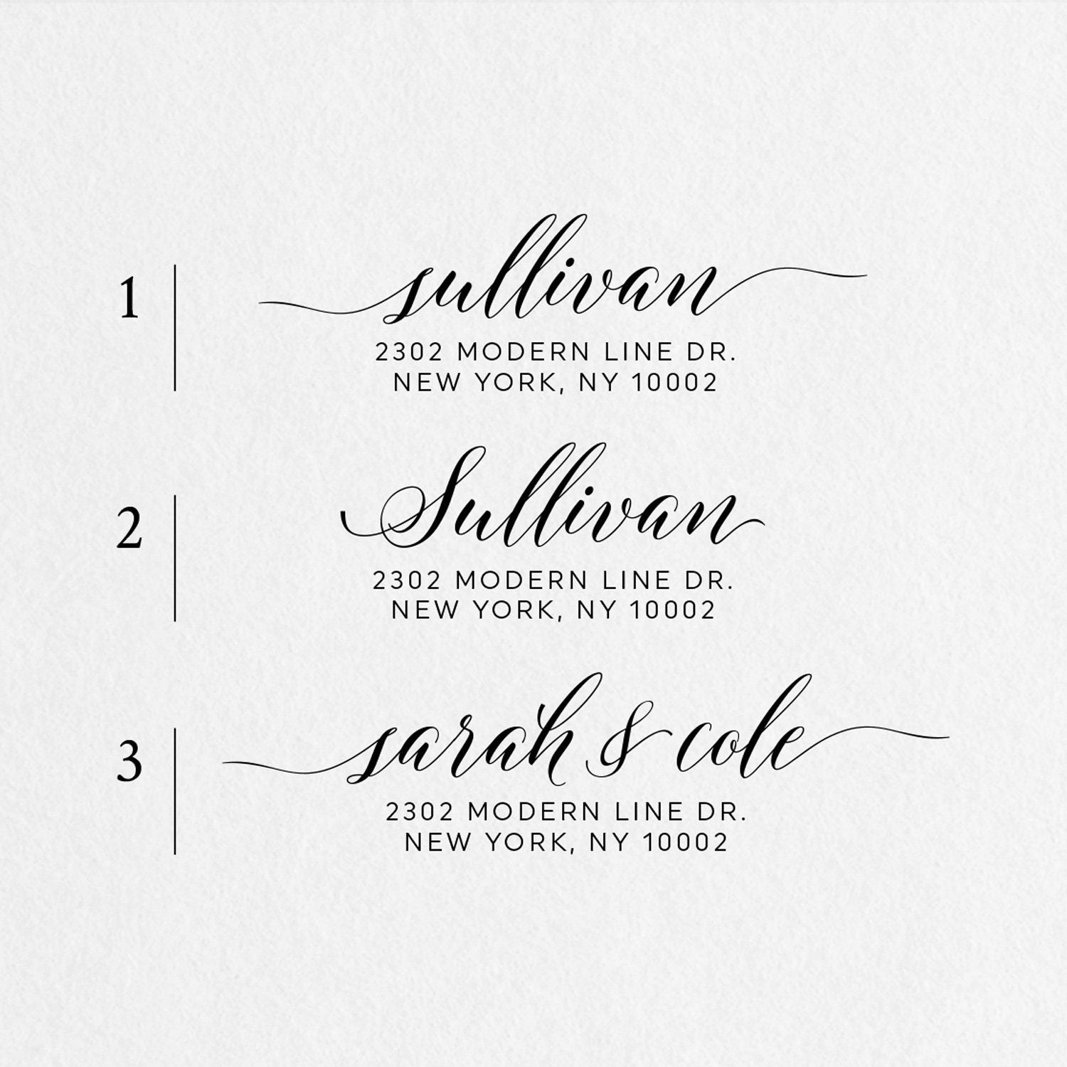 Highest Quality Self Inking Address Stamp