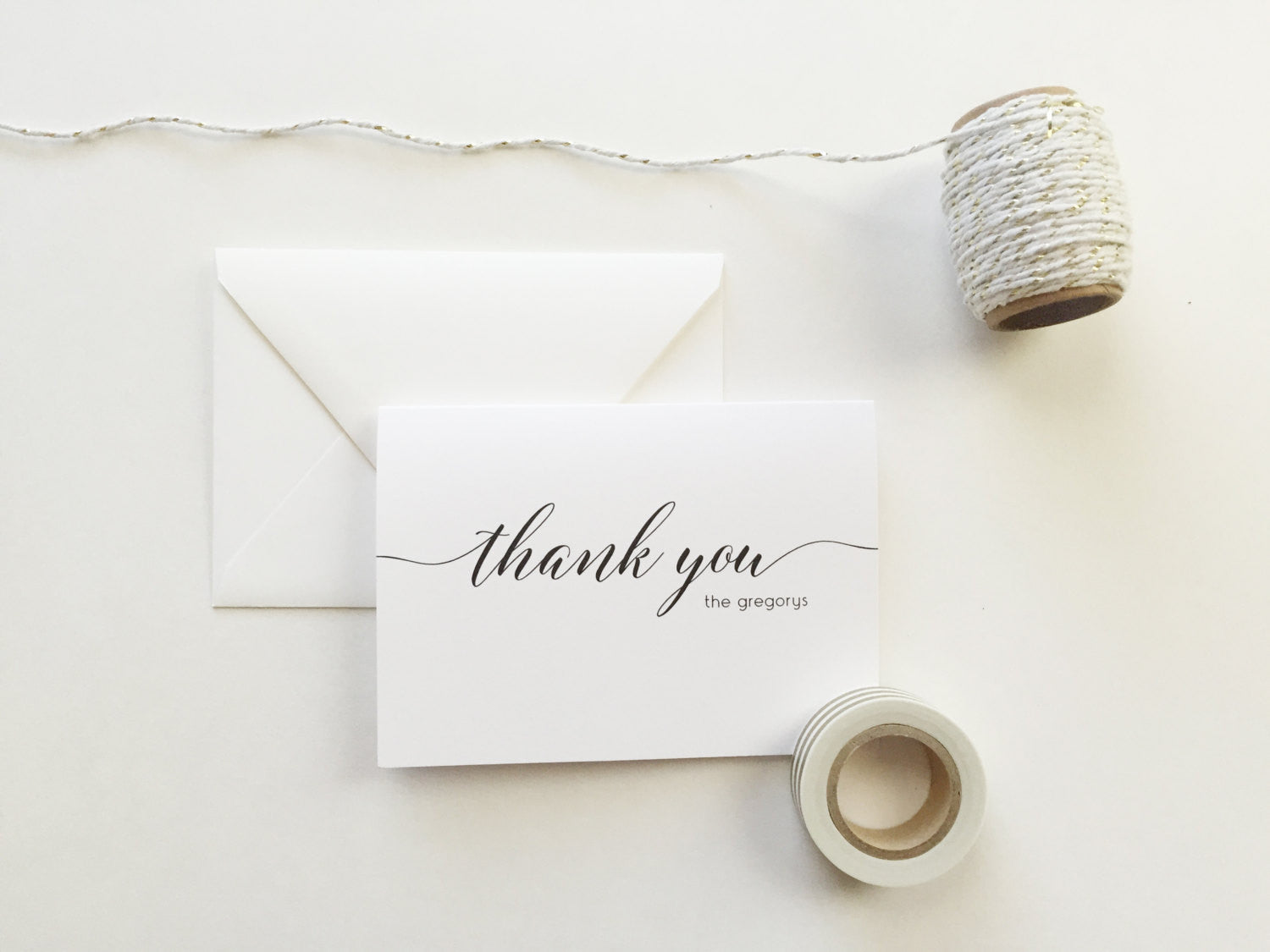 Wedding Thank You Cards (set of 10)