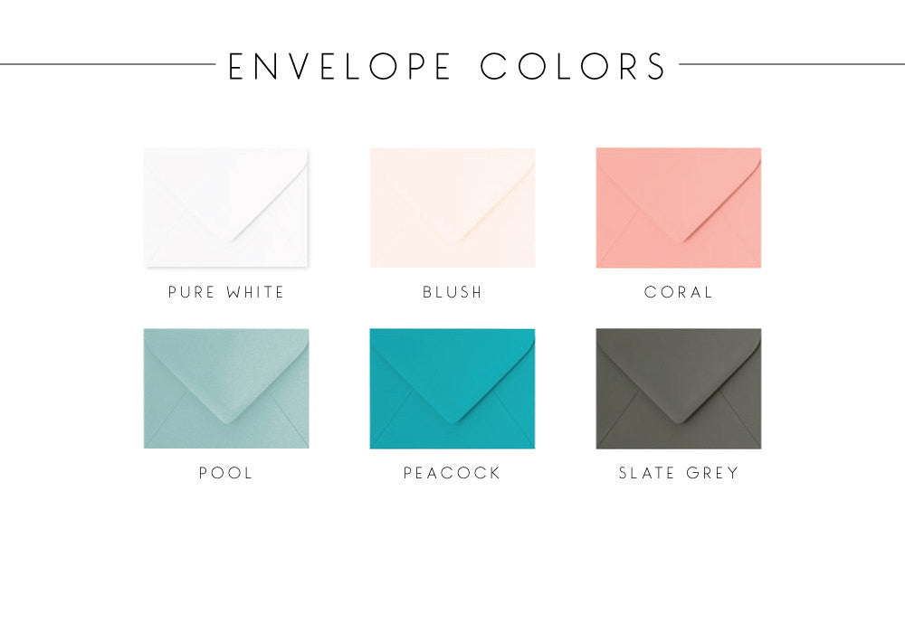 Wedding Thank You Cards (set of 10)