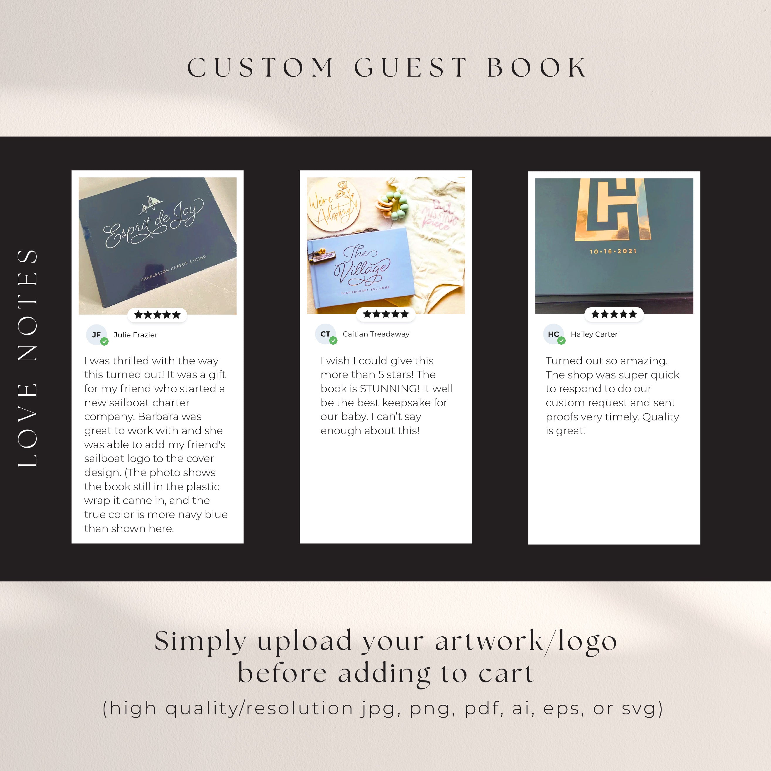 Design Your Own Personalized Guest Book