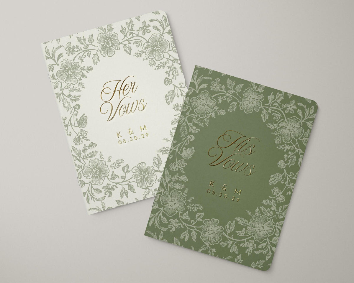 Floral Wedding Guest book Green Personalized GuestBook Hardcover Photo Album Modern Gold Foil Wedding Guestbook Elegant Olive Scrapbook