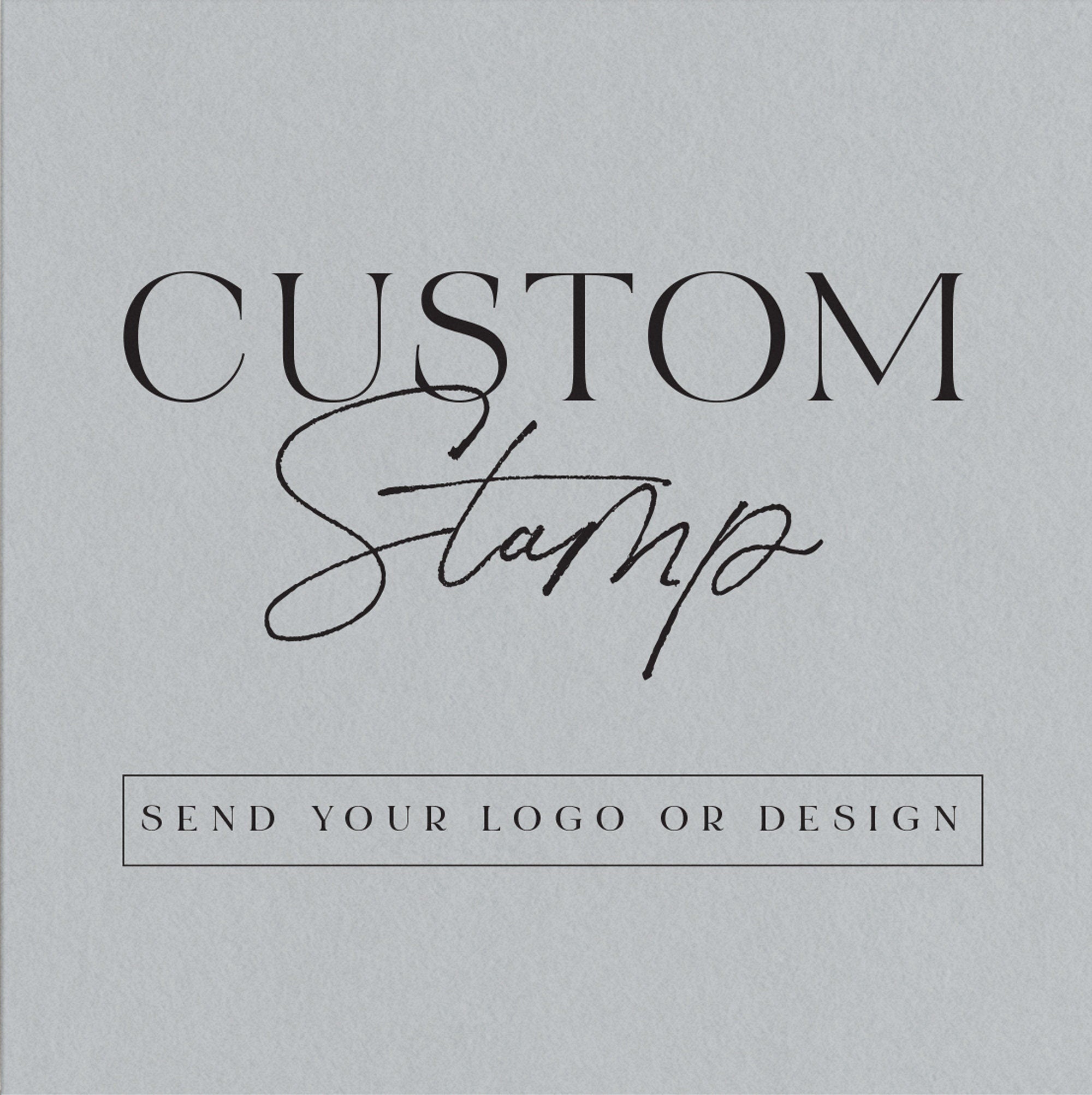 Custom Logo Stamp or Packaging Stamp